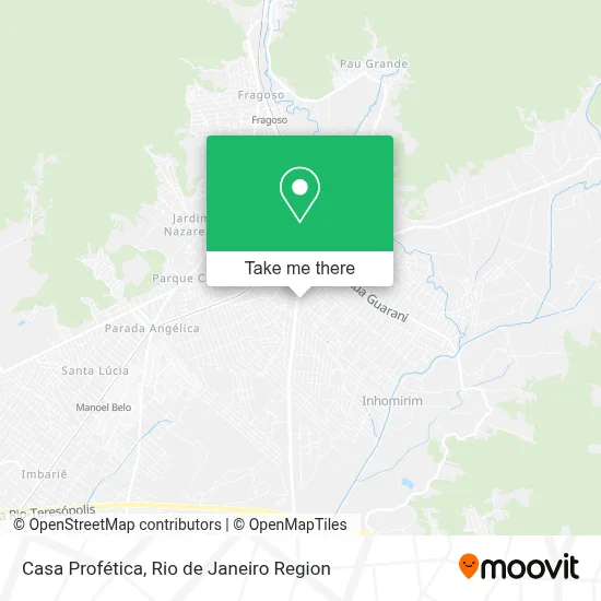 Casa Profética map