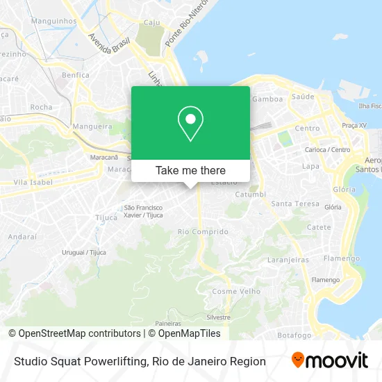 Studio Squat Powerlifting map