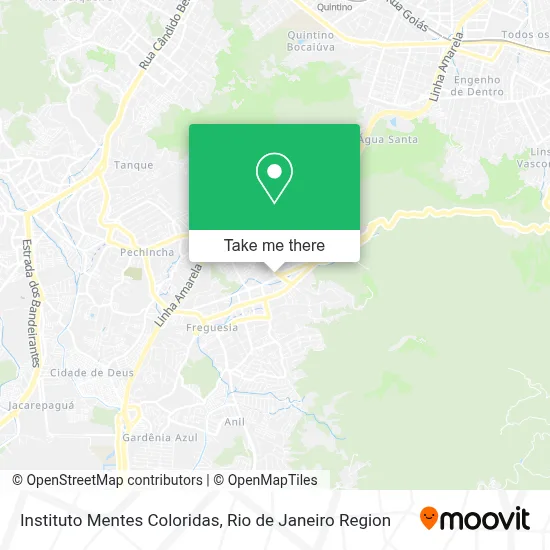 Instituto Mentes Coloridas map