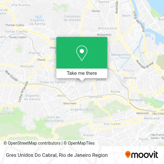 Gres Unidos Do Cabral map