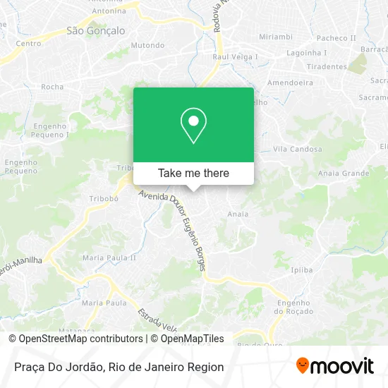 Praça Do Jordão map