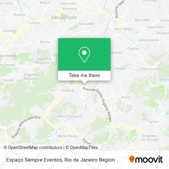 Espaço Sempre Eventos map