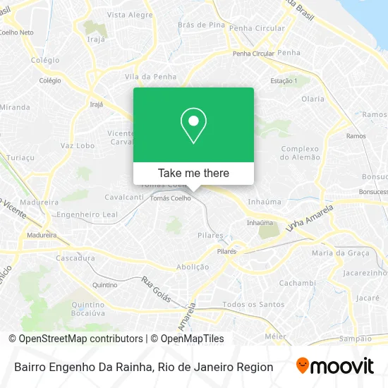 Bairro Engenho Da Rainha map