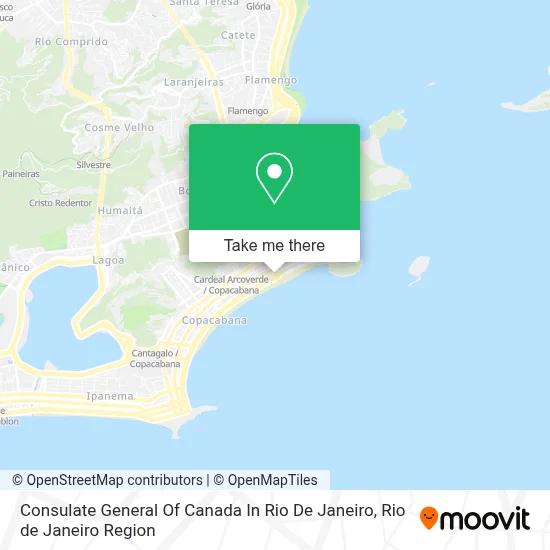Consulate General Of Canada In Rio De Janeiro map