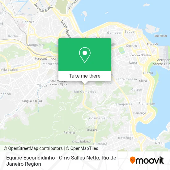 Equipe Escondidinho - Cms Salles Netto map