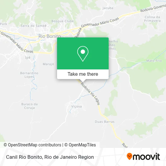 Canil Rio Bonito map