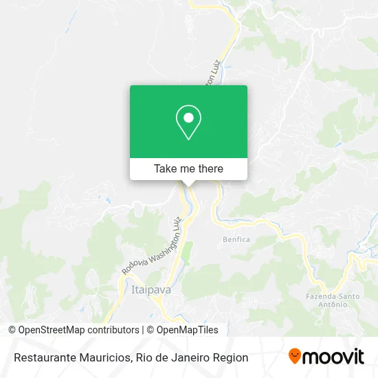 Restaurante Mauricios map