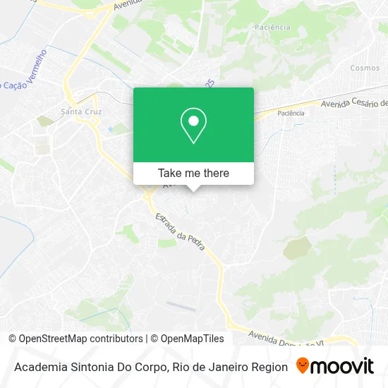 Academia Sintonia Do Corpo map