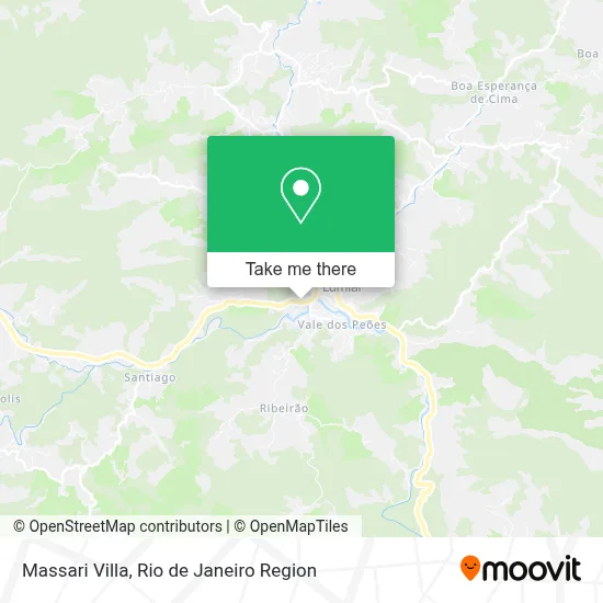 Villa Massari map