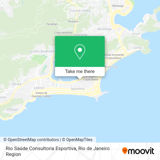 Rio Saúde Consultoria Esportiva map