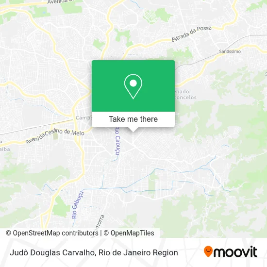 Judô Douglas Carvalho map