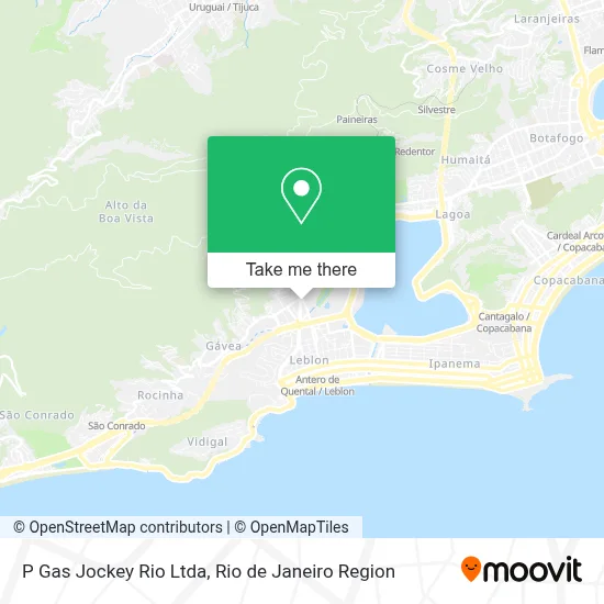 P Gas Jockey Rio Ltda map