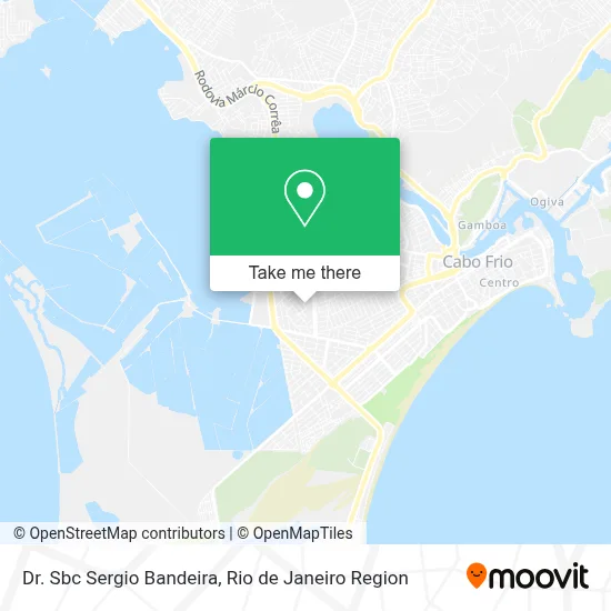 Dr. Sbc Sergio Bandeira map
