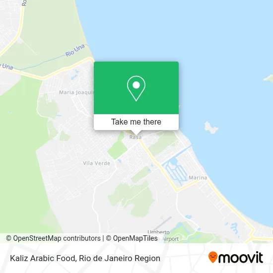 Kaliz Arabic Food map