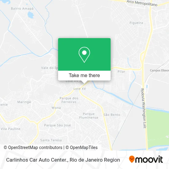 Carlinhos Car Auto Center. map
