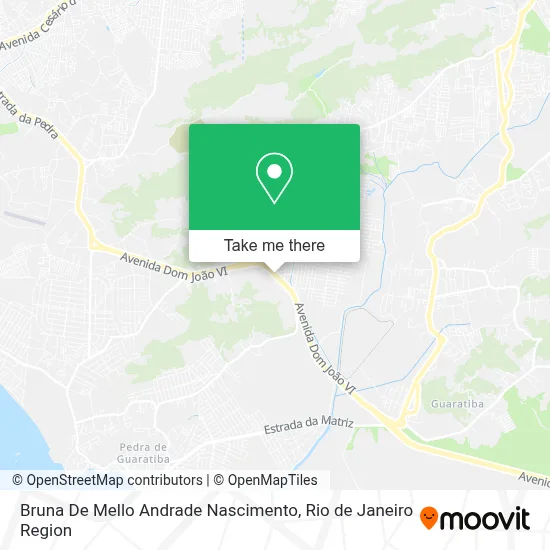Bruna De Mello Andrade Nascimento map