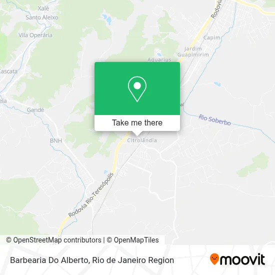 Barbearia Do Alberto map