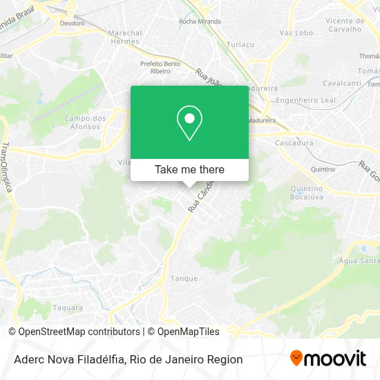 Aderc Nova Filadélfia map