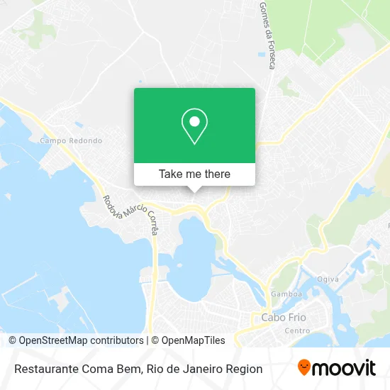 Restaurante Coma Bem map