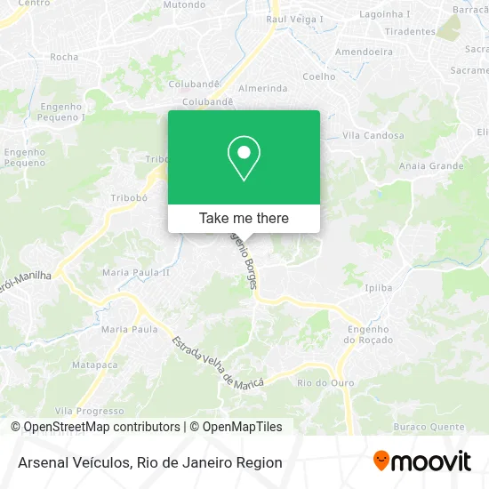 Arsenal Veículos map