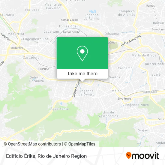 Edifício Érika map
