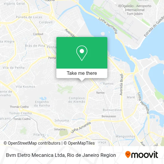 Bvm Eletro Mecanica Ltda map