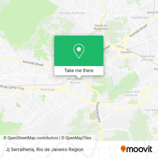 Jj Serralheria map