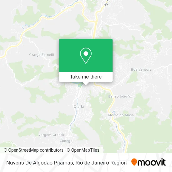 Nuvens De Algodao Pijamas map