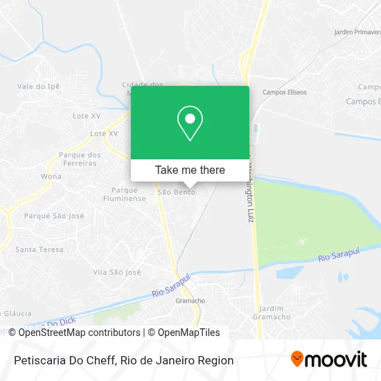 Petiscaria Do Cheff map
