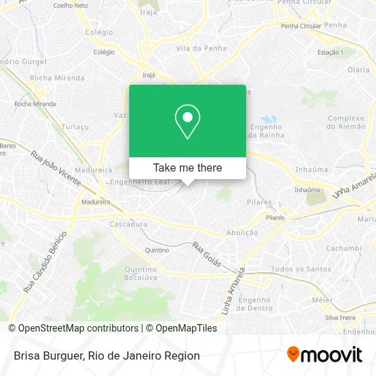 Brisa Burguer map