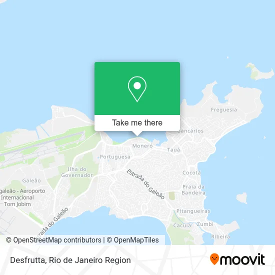 Desfrutta map
