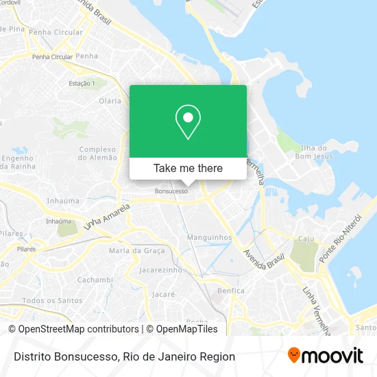 Distrito Bonsucesso map