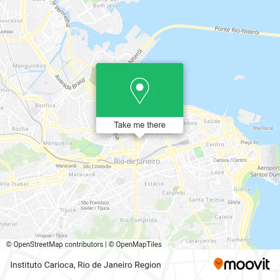 Instituto Carioca map
