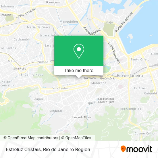 Estreluz Cristais map