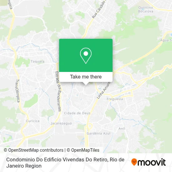 Condominio Do Edificio Vivendas Do Retiro map
