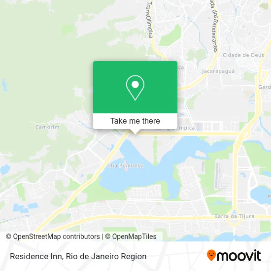 Residence Inn map