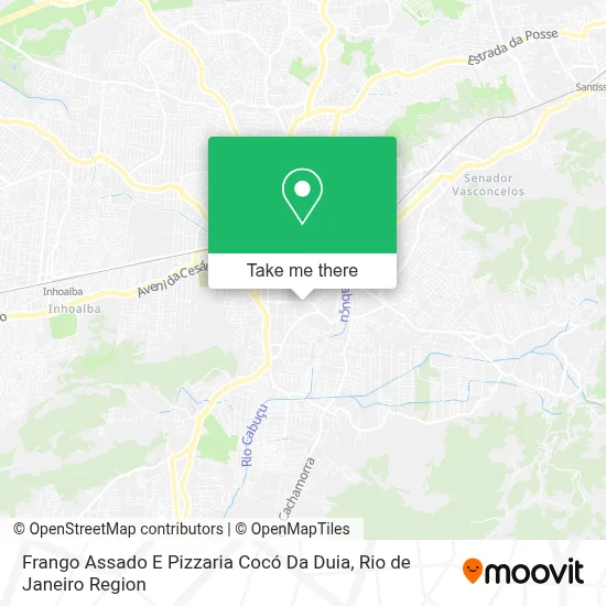 Frango Assado E Pizzaria Cocó Da Duia map