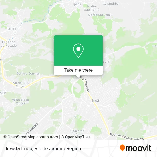Invista Imob map
