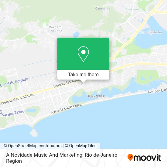 A Novidade Music And Marketing map