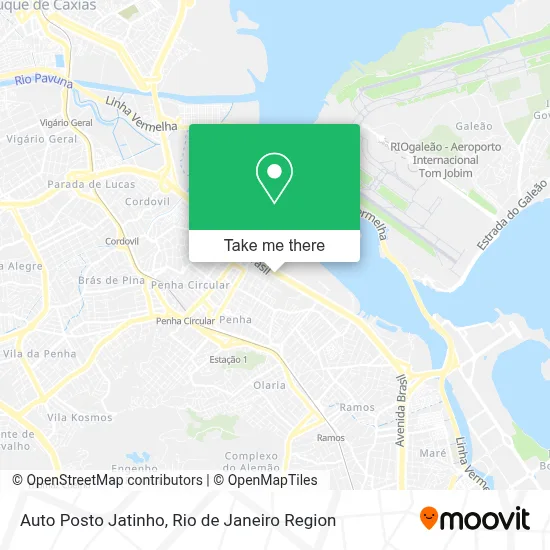 Auto Posto Jatinho map