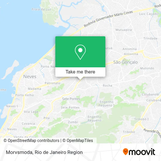 Morvsmoda map