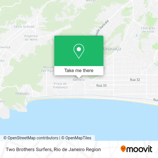 Two Brothers Surfers map