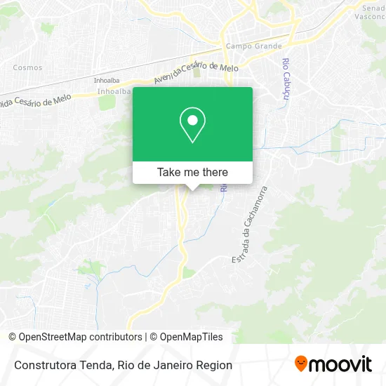 Construtora Tenda map