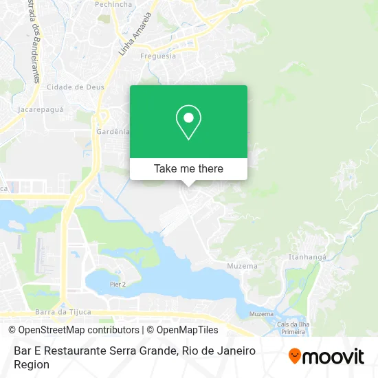Bar E Restaurante Serra Grande map