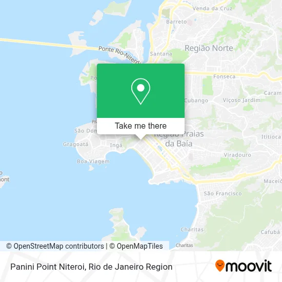 Panini Point Niteroi map