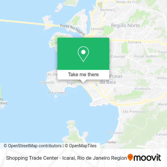Shopping Trade Center - Icaraí map
