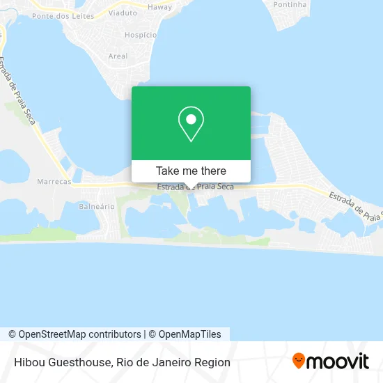 Hibou Guesthouse map