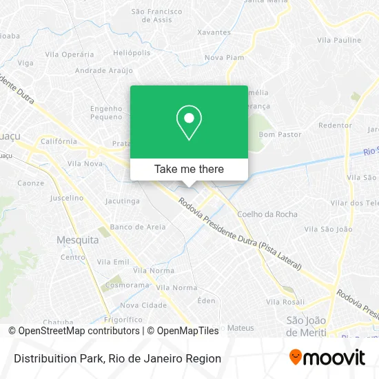 Distribuition Park map