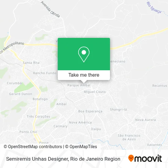 Semiremis Unhas Designer map