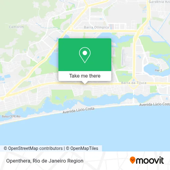 Openthera map